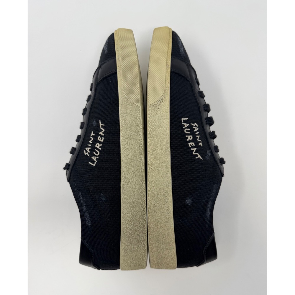 Saint Laurent Distressed Court Classic SL/06 Sneaker Size 11 US 4 EU - Picture 3 of 10